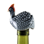 Load image into Gallery viewer, Wine-O Guinea Fowl bottle stopper
