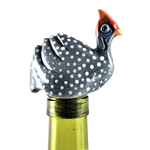 Load image into Gallery viewer, Wine-O Guinea Fowl bottle stopper
