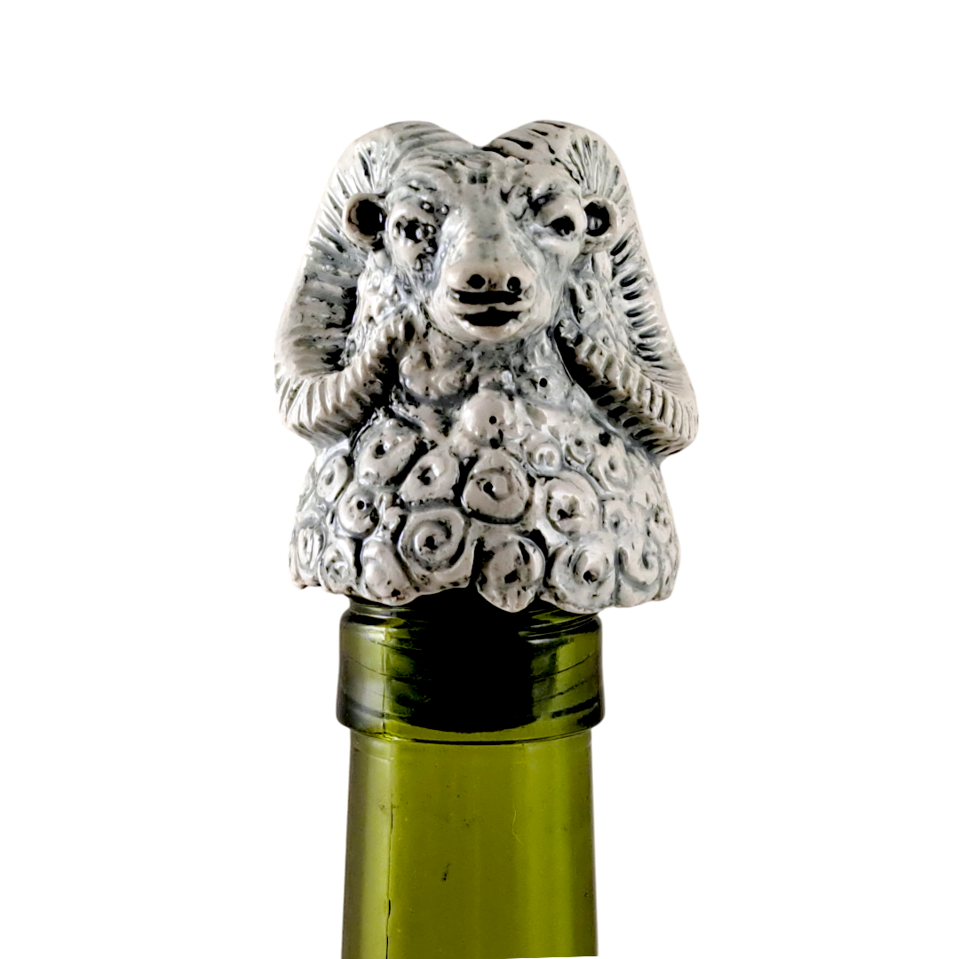 Wine-O Goat bottle stopper