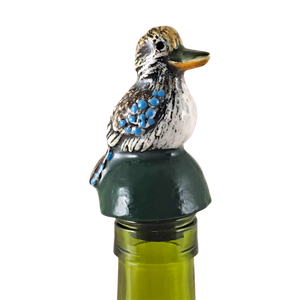 Wine-O Kookaburra bottle stopper