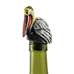 Load image into Gallery viewer, Wine-O Pelican bottle stopper
