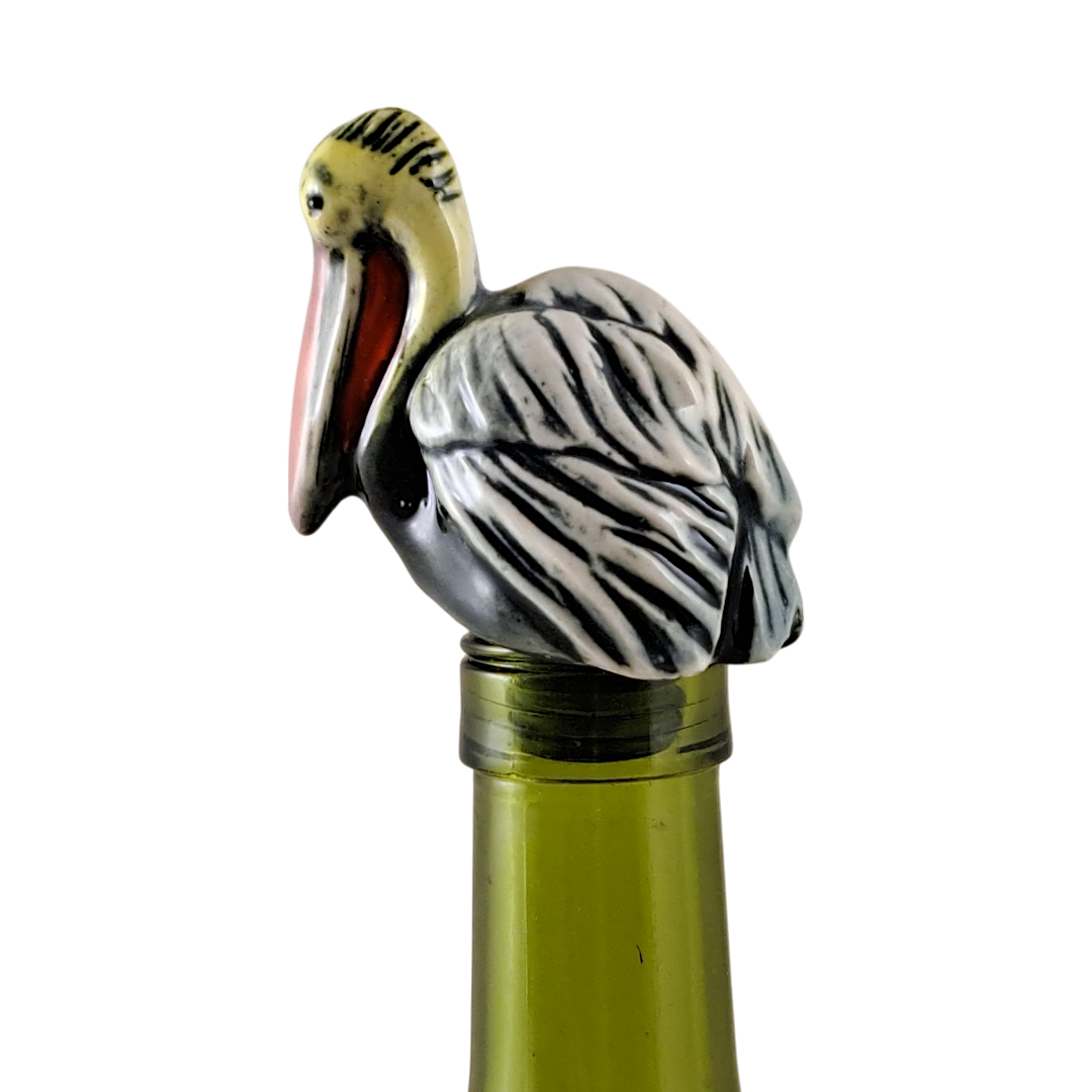 Wine-O Pelican bottle stopper