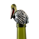 Load image into Gallery viewer, Wine-O Pelican bottle stopper
