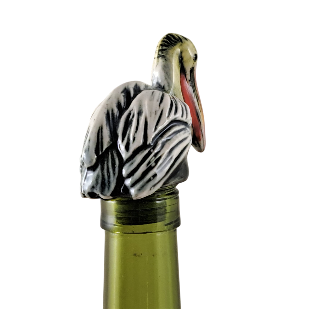 Wine-O Pelican bottle stopper