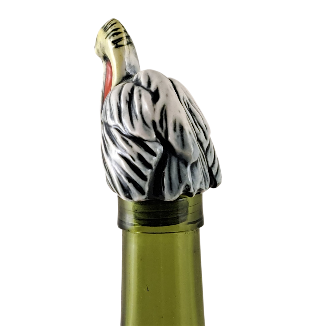 Wine-O Pelican bottle stopper