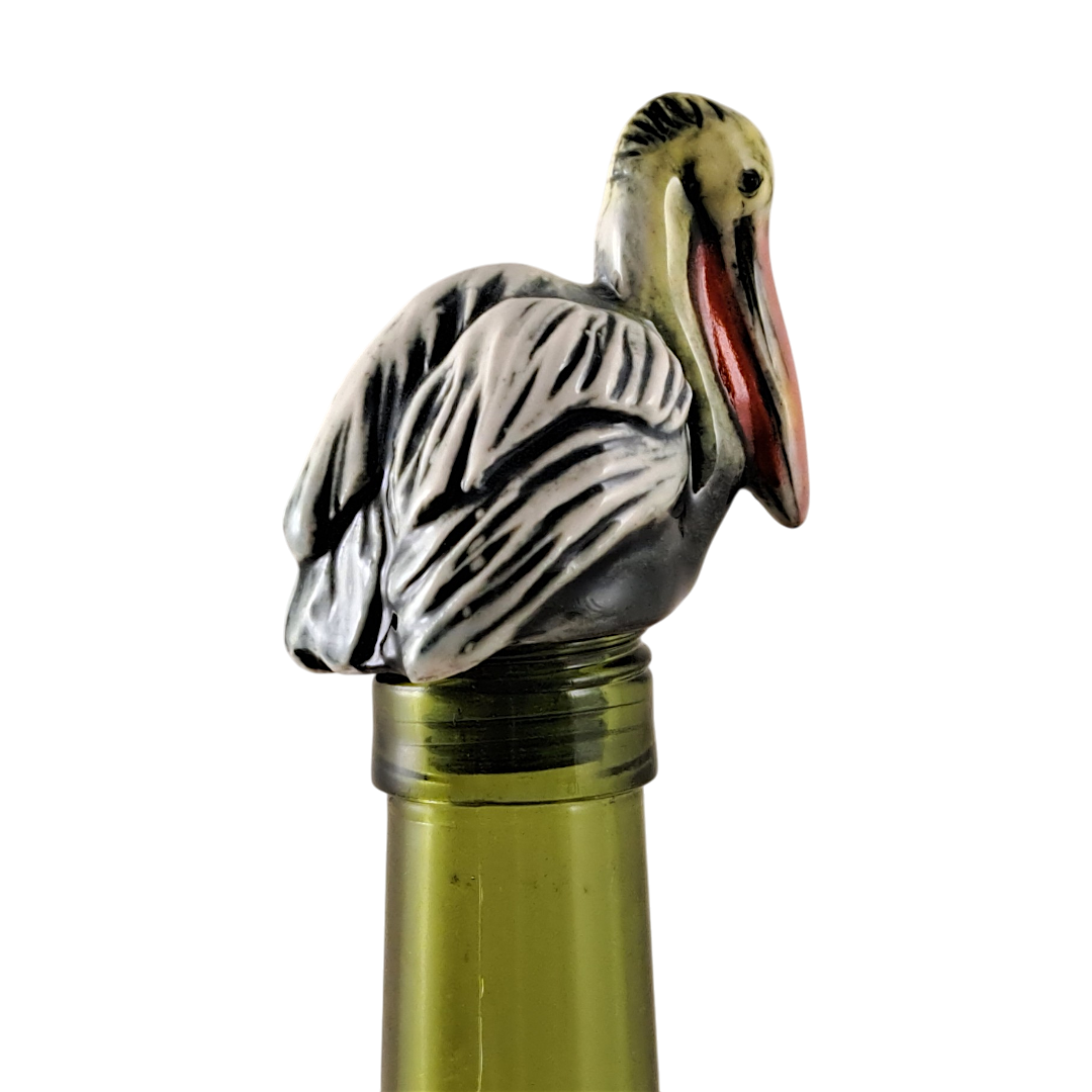 Wine-O Pelican bottle stopper