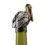 Load image into Gallery viewer, Wine-O Pelican bottle stopper
