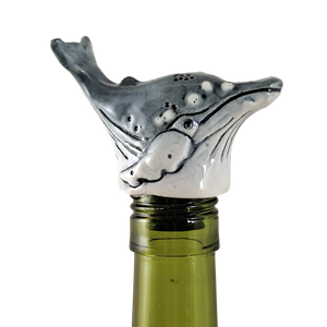 Wine-O Whale bottle stopper