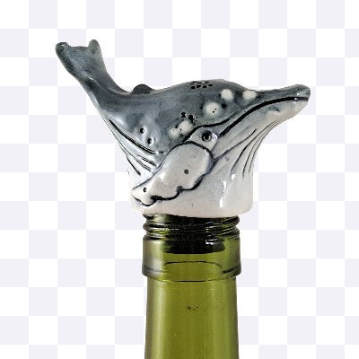 Wine-O Whale bottle stopper