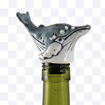 Load image into Gallery viewer, Wine-O Whale bottle stopper
